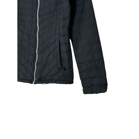 THE NORTH FACE Jacket Women XS Black Thermoball‎  Insulated Outdoor Athletic - Picture 9 of 11